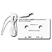 iPod Cassette Adapter White