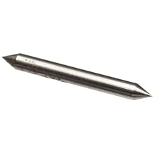 Cobalt Vee Jewel Pivots Angle 50 Degrees , .0156" - .016" OD , .485" - .495" Length  (Pack of 5)