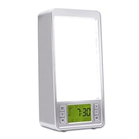 Sunrise System SRS 320 2 in 1 Natural Light Alarm Clock plus SAD Lightbox
