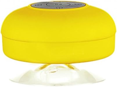 Bluetooth Water Resistant Handsfree Shower Speaker - Portable Speakerphone, built in Mic for ALL devices - Suction Cup And Control Buttons - 70% OFF (Discontinued)