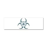 42 x 14 Wall Vinyl Sticker Biohazard Symbol