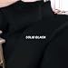 MARRIKAS 300TC Egyptian Cotton QUEEN Duvet Cover Set SOLID BLACK