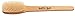Kent FD5 Bath Bat Brush Natural White Bristle Beechwood Handle