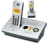 Motorola E51 Digital Cordless Phone MD7161-2 - Cordless phone w/ call waiting caller ID & answering system - 5.8 GHz + 1 additional handset(s)