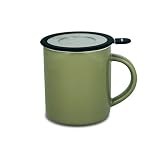 Whole Leaf Brew-in-mug W/sls Lid & Inf. 12 Oz. - Olive