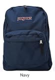 Jansport Backpack Superbreak Navy Blue for School Work or Play