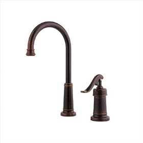 Ashfield Two Hole Bar Faucet Finish: Tuscan Bronze