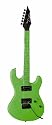 Dean Custom Zone Solid Body Electric Guitar, 2 Humbuckers Florescent Green