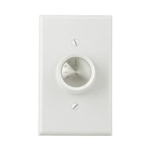 Craftmade CM-4SDH Speed Rotary Fan Wall Mount Control White