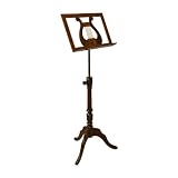 Rosewood Scroll Music Stand