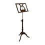 Rosewood Scroll Music Stand