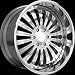 Alpha TZ-s18b 3pc Wheel 22