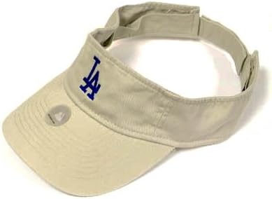 VISOR HAT MLB LOS ANGELES ANGELS KHAKI COTTON NEW