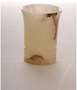 Lex Lighting LGB-T1 Onyx Bath Tumbler, Chartreuse