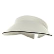 Piping Clip On Visor-White W36S38C
