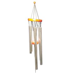 Windchime With Four Wood Accents 26