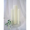 100% Beeswax Candles - Wedding/Unity Candle Set - One 2 1/4