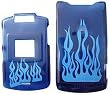 Blue Fire Hard Case for Motorola RAZR V3xx Cell Phone