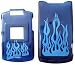 Blue Fire Hard Case for Motorola RAZR V3xx Cell Phone