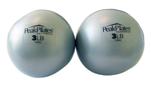 Peak Pilates® Weighted Balls 3 lbs. (Set of 2) On Sale