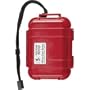 PELICAN 1010 MICRO CASE RED WITH SOLID LID