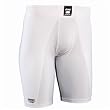 Bike Adult Multi-Sport Advanced Performance Compression Short - White