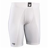 Bike Adult Multi-Sport Advanced Performance Compression Short - White