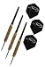 Halex Classic 17 Gram Steel Tip Darts - Extra Flights and Shafts