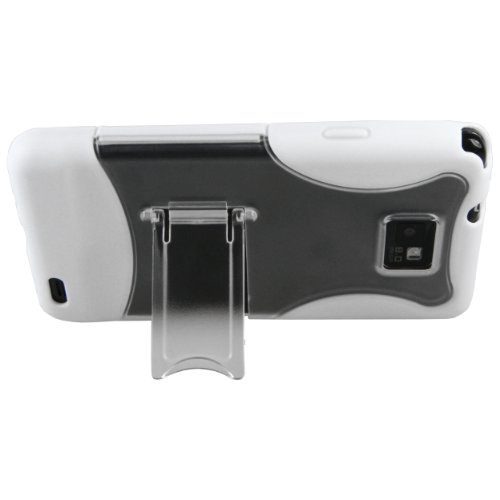 mumbi TPU Silikon Schutzh&uuml;lle f&uuml;r Samsung Galaxy S2 i9100 mit Stand Aufstellm&ouml;glichkeit