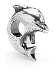 Dolphin Charm in Silver for 3mm Charm Bracelets