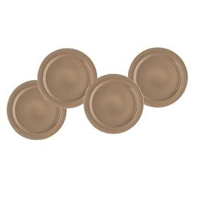 Buy Emile Henry 8-inch Salad Dessert Plates, Set of 4, Sand