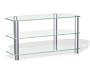 Icon - Premium Glass Stand For LCD & Plasma TV - Up to 50" - White