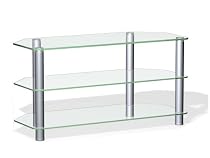 Icon - Premium Glass Stand For LCD & Plasma TV - Up to 50" - White