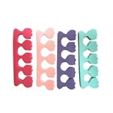 Swissco Foam Toe Separators 1 Pair Assorted Colors (2 Pieces)