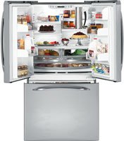 GE Profile Counter Depth Bottom Freezer Stainless Steel Refrigerator