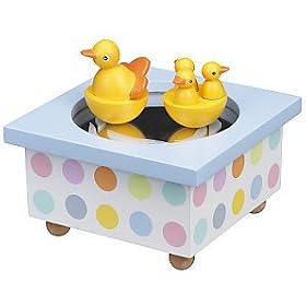 Magical Moving Dancing Duck Musical Wooden Box - Perfect Gift