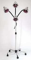 QL854 4-Headed Infared Heat Processing Lamp Caster Base