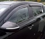 2011 2012 Kia Sportage Window Visors, 4 Pc Wind Deflectors 2011 2012 Kia Sportage Window Visors, 4 Pc Wind Deflectors