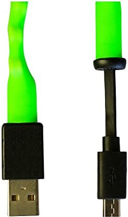 Go Puck Micro USB Active Retractable Cable Charger (Green)