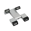 4-Port Slim & Fold-Flat High Speed USB Hub
