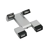 4-Port Slim & Fold-Flat High Speed USB Hub