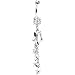 Handcrafted Chain Dangle Star Belly Ring