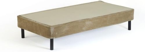 Memory Foam Kidz Cover for Twin Box Spring or Metal Foundation, Beige