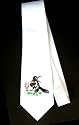 Party Decoration Necktie with tarot, cards, crow, teller, fortune, madame, candles