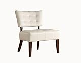 IMAGE OF Homelegance Warner Faux Leather Accent Chair, White