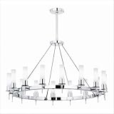 Stockholm Sixteen Light Chandelier Finish: Chrome