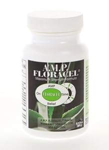 AMP Floracel, Aloe Solution for Digestive Diseases and Disorders, Colitis, Diverticulitis, Acid Reflux, Constipation, Crohn's, IBS