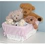 Basket Liner - Pink Gingham