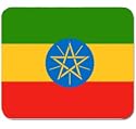Ethiopia Ethiopian Flag Mousepad Mouse Pad Mat