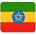 Ethiopia Ethiopian Flag Mousepad Mouse Pad Mat
